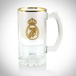 Oracle Real Madrid - 24k Gold Rim Pint Tankard Ready To Ship! 48 Hour Shipping!