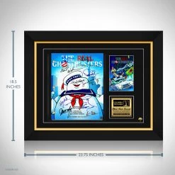 RARE-T Limited Edition Frames The Real Ghostbusters Script Limited Signature Edition Studio Licensed Custom Frame