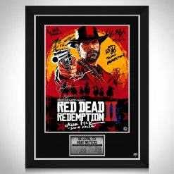 RARE-T Red Dead Redemption II Mini Poster Limited Signature Edition Studio Licensed Custom Frame NEW 17 RARE-T Red Dead Redemption II Mini Poster Limited Signature Edition Studio Licensed Custom Frame NEW