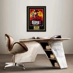 RARE-T Red Dead Redemption II Mini Poster Limited Signature Edition Studio Licensed Custom Frame NEW