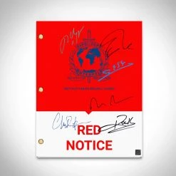 RARE-T Limited Edition Frames Red Notice Transcript Limited Signature Edition Studio Licensed Custom Frame