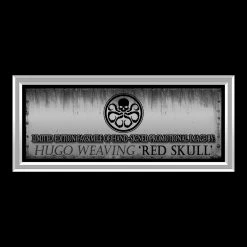 RARE-T Red Skull Promotional Photo Limited Signature Edition Studio Licensed Custom Frame Limited Edition Frames