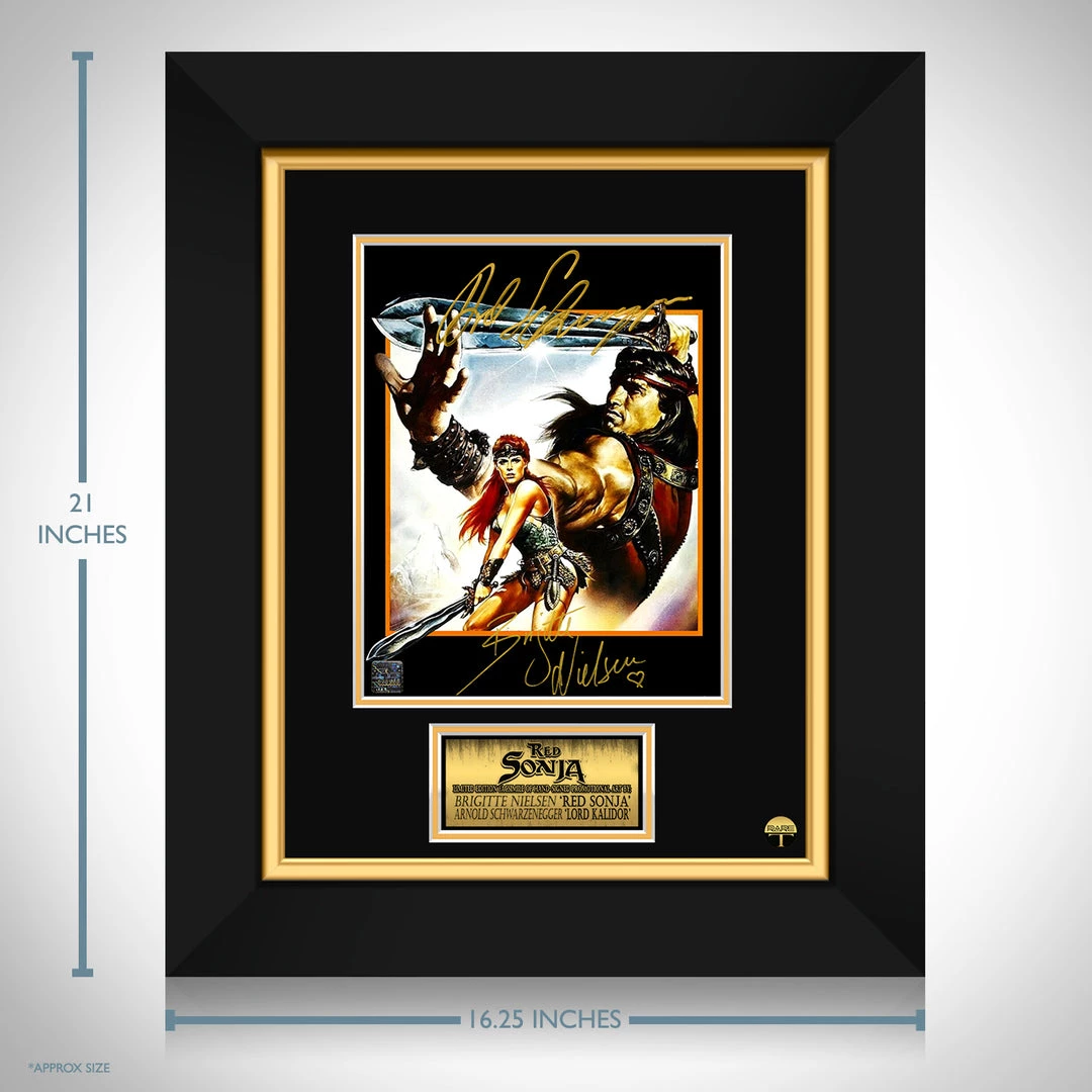 RARE-T Red Sonja Legends Photo Limited Signature Edition Studio Licensed Custom Frame 5 RARE-T Red Sonja Legends Photo Limited Signature Edition Studio Licensed Custom Frame
