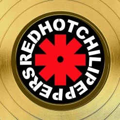 Rare-T The Red Hot Chili Peppers The Abbey Road E.P. Limited Signature Edition Studio Licensed Gold LP Custom Frame