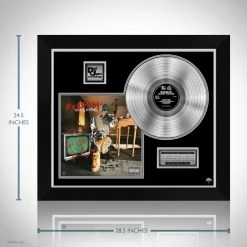 RARE-T Redman - Muddy Waters Platinum LP Limited Signature Edition Studio Licensed Custom Frame Limited Edition Frames