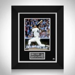 RARE-T Reggie Jackson New York Yankees Photo Limited Signature Edition Licensed Custom Frame Sports Memorabilia