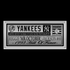 RARE-T Reggie Jackson New York Yankees Photo Limited Signature Edition Licensed Custom Frame Sports Memorabilia 11 RARE-T Reggie Jackson New York Yankees Photo Limited Signature Edition Licensed Custom Frame Sports Memorabilia