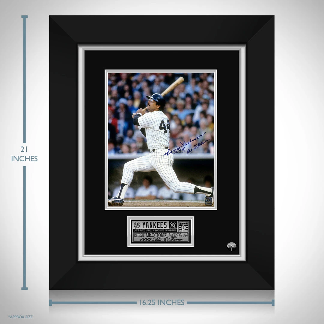RARE-T Reggie Jackson New York Yankees Photo Limited Signature Edition Licensed Custom Frame Sports Memorabilia 4 RARE-T Reggie Jackson New York Yankees Photo Limited Signature Edition Licensed Custom Frame Sports Memorabilia