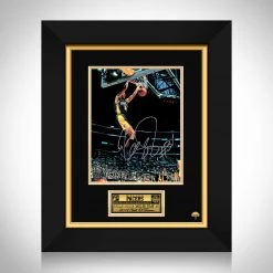 RARE-T Indiana Pacers - Reggie Miller Photo Limited Signature Edition Studio Licensed Custom Frame