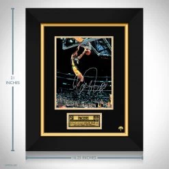 RARE-T Indiana Pacers - Reggie Miller Photo Limited Signature Edition Studio Licensed Custom Frame