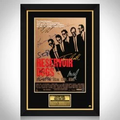 RARE-T Limited Edition Frames Reservoir Dogs Mini Poster Limited Signature Edition Studio Licensed Custom Frame