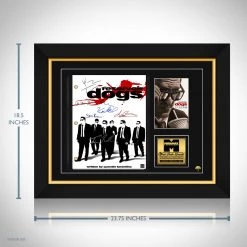RARE-T Limited Edition Frames Reservoir Dogs Script Limited Signature Edition Studio Licensed Custom Frame