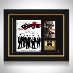 RARE-T Limited Edition Frames Reservoir Dogs Script Limited Signature Edition Studio Licensed Custom Frame