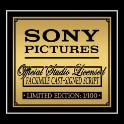 RARE-T Limited Edition Frames Resident Evil Script Limited Signature Edition Studio Licensed Custom Frame