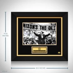 RARE-T Richard Nixon Limited Signature Edition Studio Licensed Photo Custom Frame