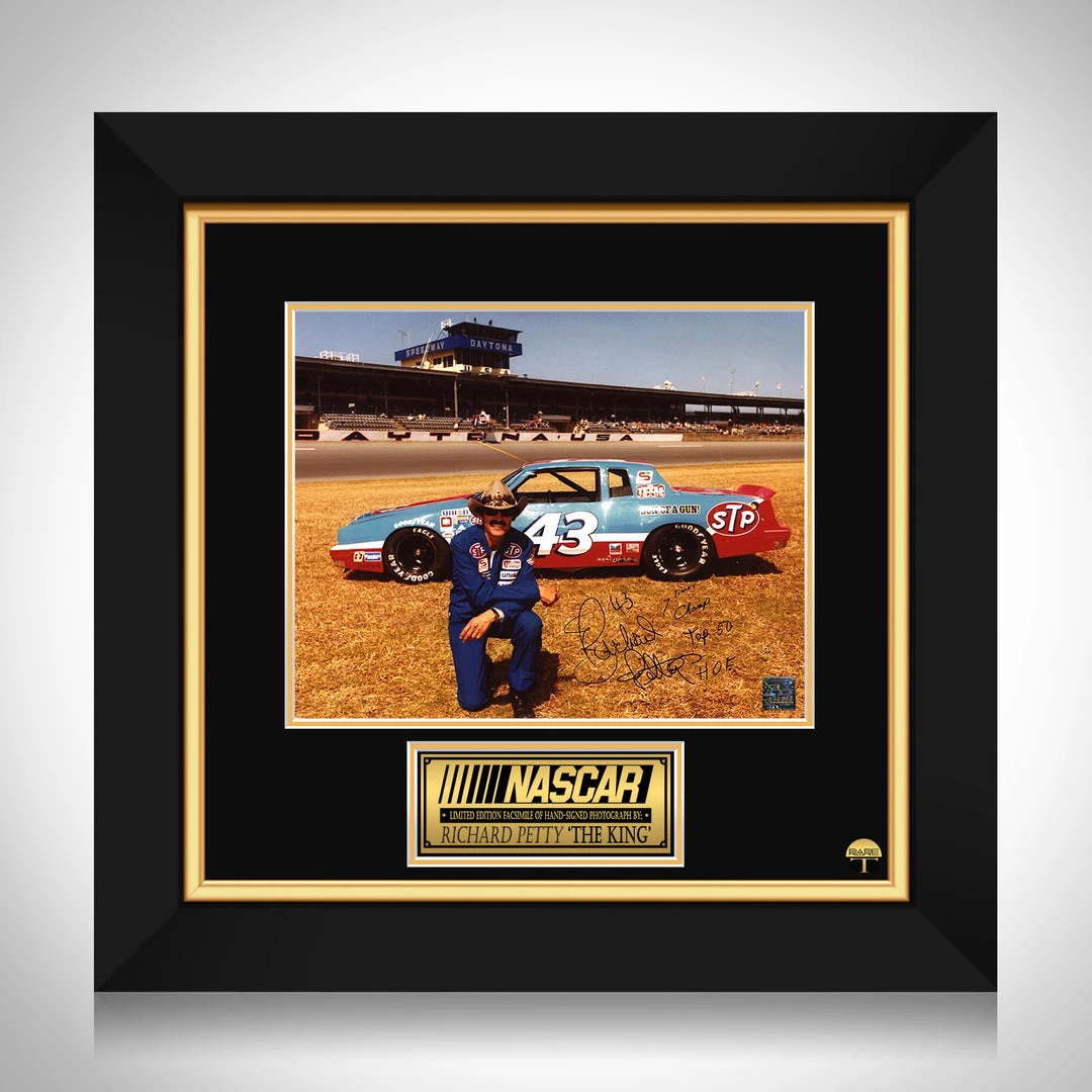 RARE-T Richard Petty - Nascar Limited Signature Edition Studio Licensed Photo Custom Frame 1 RARE-T Richard Petty - Nascar Limited Signature Edition Studio Licensed Photo Custom Frame