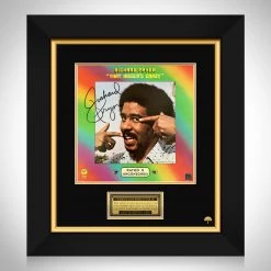 RARE-T Limited Edition Frames Richard Pryor That Nigger's Crazy LP Cover Limited Signature Edition Studio Licensed Custom Frame