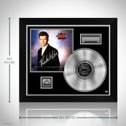 RARE-T Rick Astley - Whenever You Need Somebody Platinum LP Limited Signature Edition Studio Licensed Custom Frame Limited Edition Frames 12 RARE-T Rick Astley - Whenever You Need Somebody Platinum LP Limited Signature Edition Studio Licensed Custom Frame Limited Edition Frames