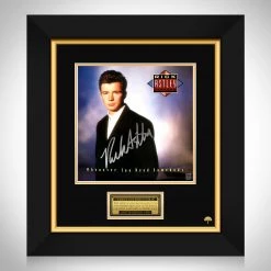 RARE-T Limited Edition Frames Rick Astley - Whenever You Need Somebody LP Cover Limited Signature Edition Studio Licensed Custom Frame