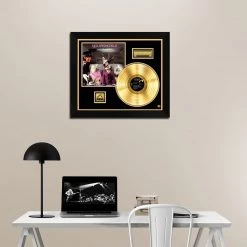 RARE-T Rick Springfield - Success Hasn't Spoiled Me Limited Signature Edition Studio Licensed Gold LP Custom Frame