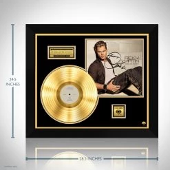 RARE-T Limited Edition Frames Ricky Martin - Almas Del Silencio Gold LP Limited Signature Edition Studio Licensed Custom Frame