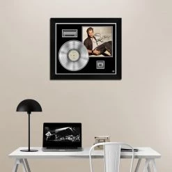 RARE-T Limited Edition Frames Ricky Martin - Almas Del Silencio Platinum LP Limited Signature Edition Studio Licensed Custom Frame