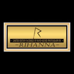 RARE-T Rihanna Photo Limited Signature Edition Studio Licensed Custom Frame Limited Edition Frames