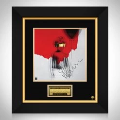 RARE-T Limited Edition Frames Rihanna - Anti LP Cover Limited Signature Edition Studio Licensed Custom Frame