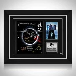 RARE-T The Ring Transcript Limited Signature Edition Studio Licensed Custom Frame Limited Edition Frames