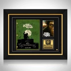 RARE-T Rise Of The Planet Of The Apes Script Limited Signature Edition Studio Licensed Custom Frame