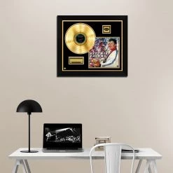 RARE-T Limited Edition Frames Ritchie Valens Self-titled Gold LP Limited Signature Edition Studio Licensed Custom Frame