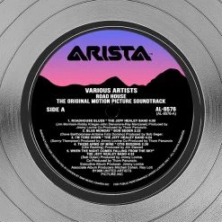 RARE-T Limited Edition Frames Road House - Original Motion Picture Soundtrack Platinum LP Limited Signature Edition Studio Licensed Custom Frame