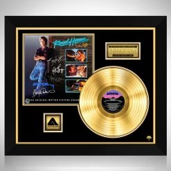 RARE-T Road House - Original Motion Picture Soundtrack Gold LP Limited Signature Edition Studio Licensed Custom Frame