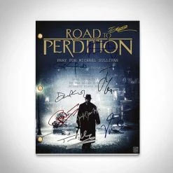 RARE-T Road To Perdition Transcript Limited Signature Edition Studio Licensed Custom Frame Limited Edition Frames