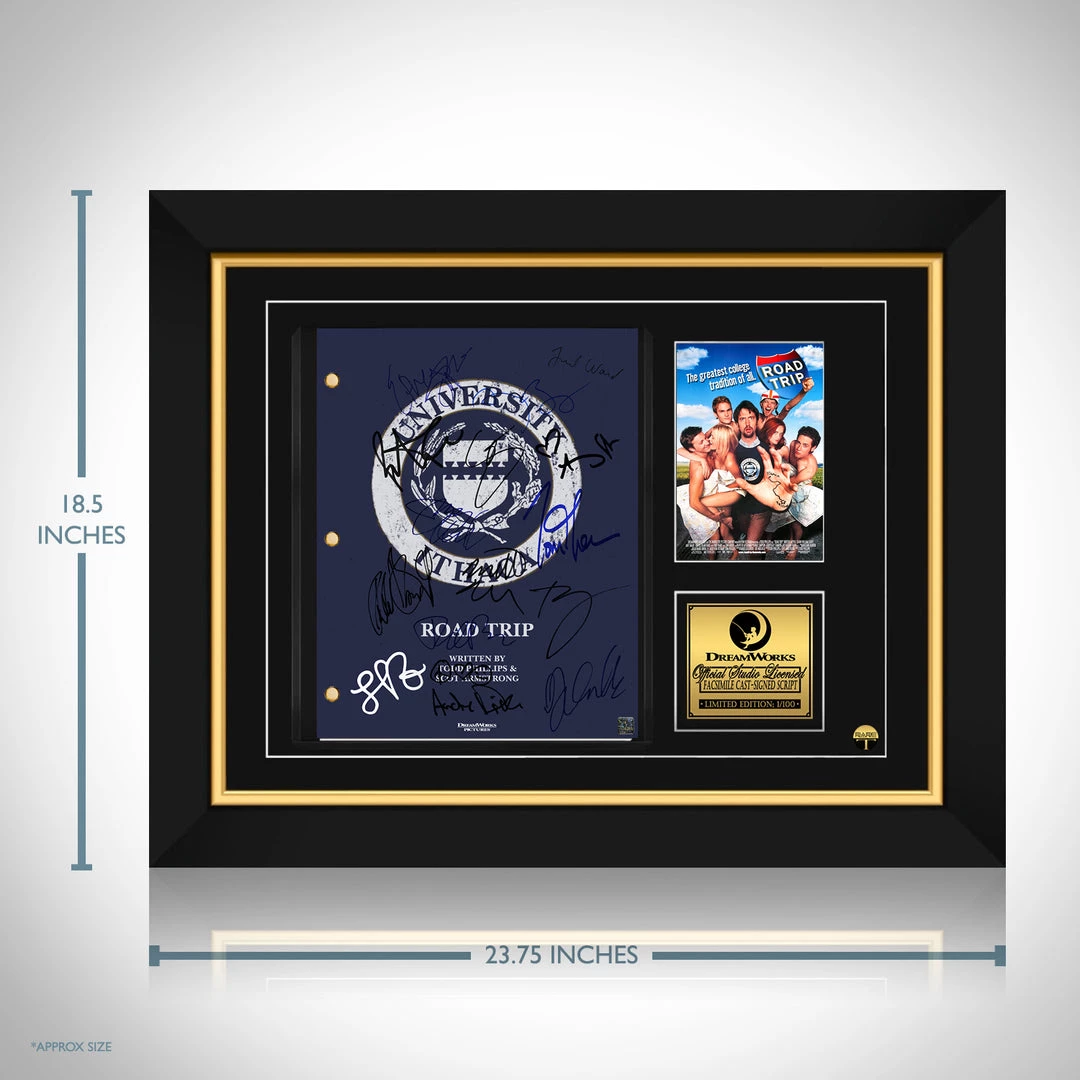 RARE-T Road Trip Transcript Limited Signature Edition Studio Licensed Custom Frame Limited Edition Frames 3 RARE-T Road Trip Transcript Limited Signature Edition Studio Licensed Custom Frame Limited Edition Frames