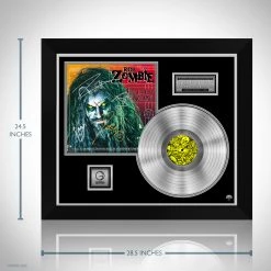 RARE-T Rob Zombie Hellbilly Deluxe Platinum LP Limited Signature Edition Studio Licensed Custom Frame Limited Edition Frames