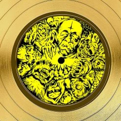 RARE-T Limited Edition Frames Rob Zombie Hellbilly Deluxe Gold LP Limited Signature Edition Studio Licensed Custom Frame 12 RARE-T Limited Edition Frames Rob Zombie Hellbilly Deluxe Gold LP Limited Signature Edition Studio Licensed Custom Frame