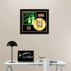 RARE-T Robert Palmer - Sneakin' Sally Through The Alley Gold LP Limited Signature Edition Studio Licensed Custom Frame Limited Edition Frames