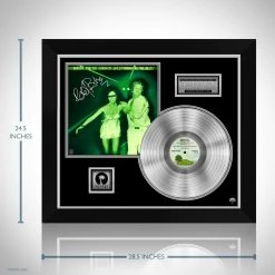 RARE-T Limited Edition Frames Robert Palmer - Sneakin' Sally Through The Alley Platinum LP Limited Signature Edition Studio Licensed Custom Frame