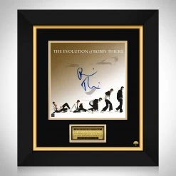 RARE-T Robin Thicke - The Evolution Of Robin Thicke LP Cover Limited Signature Edition Studio Licensed Custom Frame