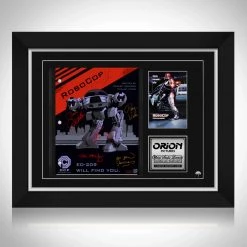 RARE-T Limited Edition Frames Robocop 1987 Script Limited Signature Edition Studio Licensed Custom Frame