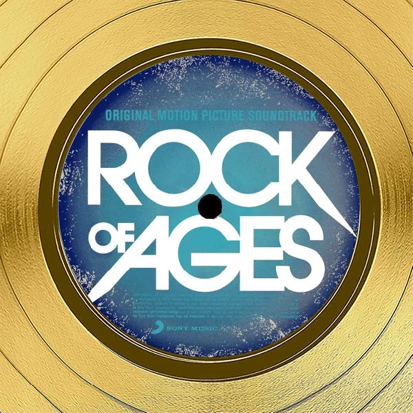 RARE-T Rock Of Ages - Soundtrack Gold LP Limited Signature Edition Studio Licensed Custom Frame 8 RARE-T Rock Of Ages - Soundtrack Gold LP Limited Signature Edition Studio Licensed Custom Frame