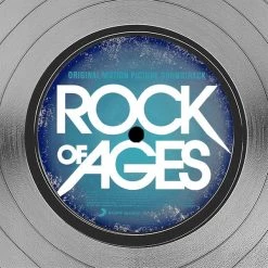 RARE-T Rock Of Ages - Soundtrack Platinum LP Limited Signature Edition Studio Licensed Custom Frame