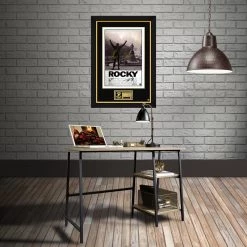 RARE-T Rocky Mini Poster Limited Signature Edition Studio Licensed Custom Frame