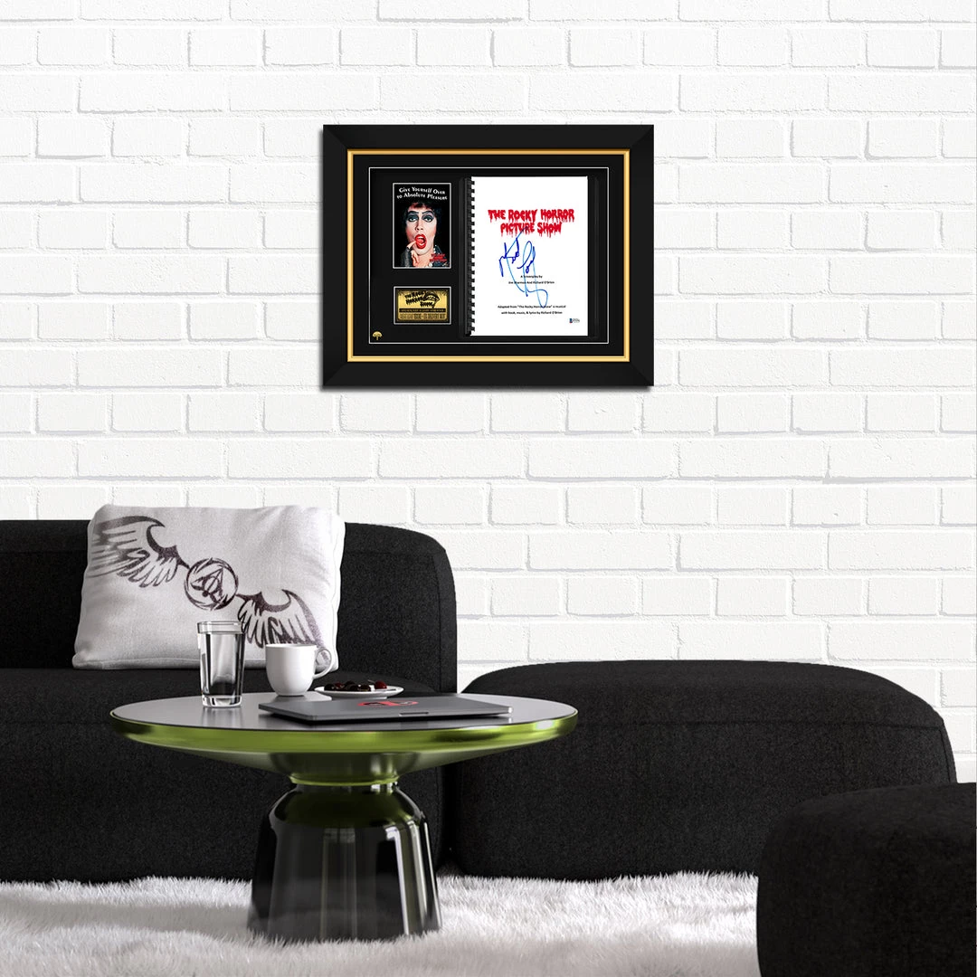 PPC The Rocky Horror Picture Show - Beckett Certified Hand-Signed Pilot Script By Meat Loaf Custom Frame Signed Memorabilia 8 PPC The Rocky Horror Picture Show - Beckett Certified Hand-Signed Pilot Script By Meat Loaf Custom Frame Signed Memorabilia