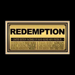 RARE-T Rocky II Mini Poster Limited Signature Edition Studio Licensed Custom Frame Limited Edition Frames