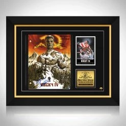 RARE-T Rocky IV Script Limited Signature Edition Studio Licensed Custom Frame