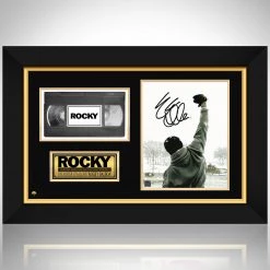 RARE-T Rocky Photo & VHS Limited Signature Edition Studio Licensed Custom Frame