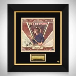 RARE-T Rod Stewart - Every Picture Tells A Story LP Cover Limited Signature Edition Studio Licensed Custom Frame