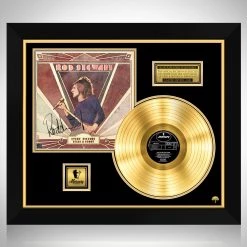 Rare-T Limited Edition Frames Rod Stewart - Every Picture Tells A Story Gold LP Limited Signature Edition Studio Licensed Custom Frame